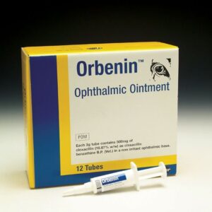 Orbenin 16.67% Ophthalmic Eye Ointment 12 pack